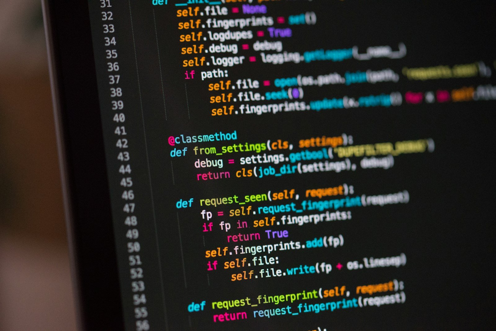 Developers carrying out a code review