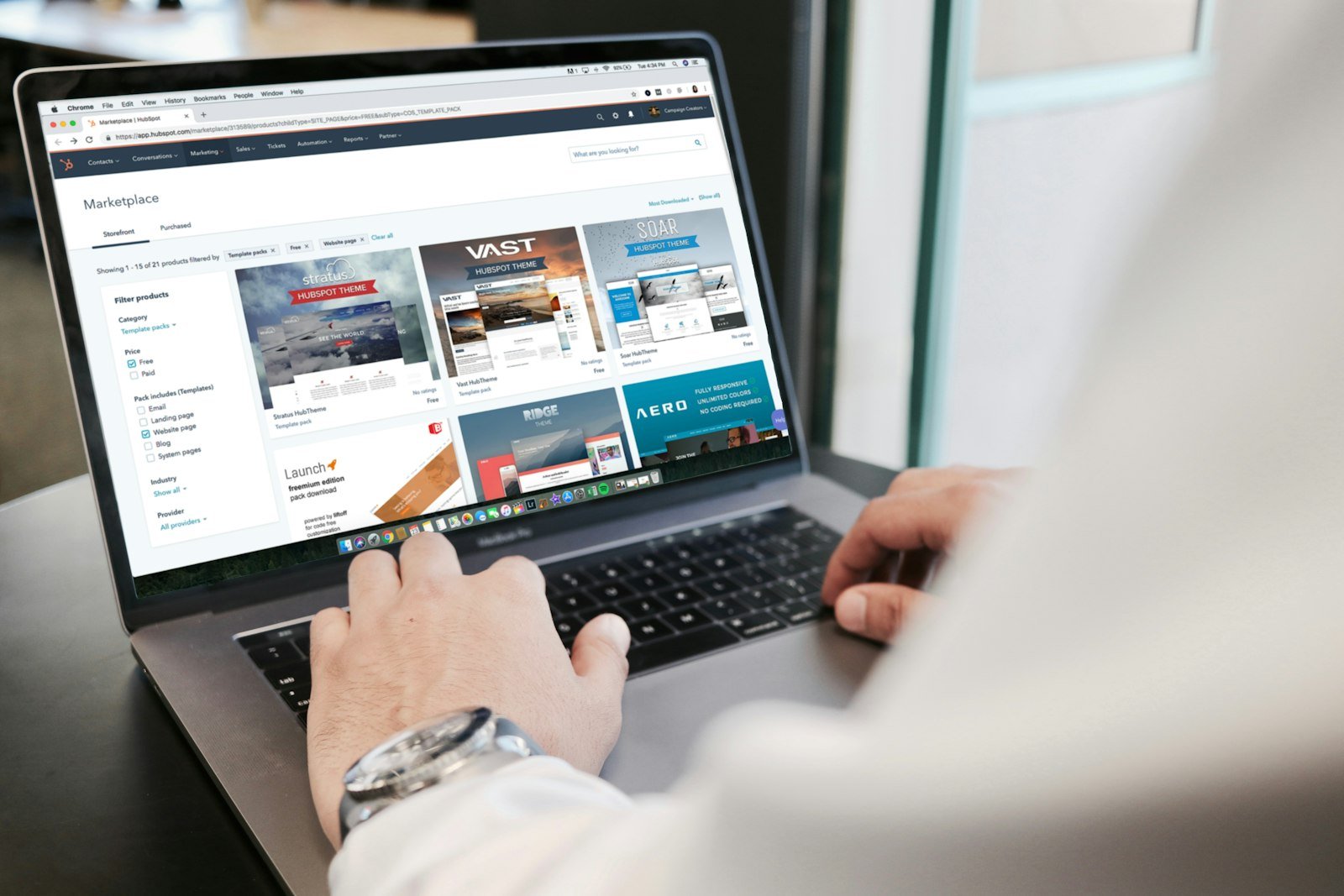 Retail e-commerce transformation project